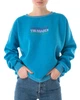 Світшот жіночий TRUSSARDI JEANS (56F00174-1T005462-C001/21-22-2) Блакитний S - изображение 3
