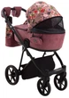 Коляска 2 в 1 Adamex Porto Flowers-2 рожева - зображення 5
