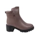 Ботильйони жіночі Erisses капучіно натуральна шкіра 937-22ZHC 33 - зображення 3