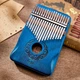 Музыкальный инструмент Калимба Cega (Kalimba) на 17 язычков с орнаментом Синяя (238-4) - изображение 1