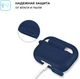 Чехол Armorstandart Silicone Case для Apple Airpods Pro Midnight Blue (ARM56080) - изображение 3