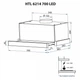Витяжки Minola HTL 6214 I 700 LED - изображение 12