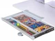Комплект парта і стільчик Evo-Kids BD-22 (стіл+стілець+полку) стільниця світло-пурпурний / колір блакитний BD-22 BL - зображення 8
