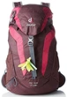 Рюкзак Deuter, AC Lite 14 SL колір 5509 aubergine-magenta, (арт.3420016 5509) - изображение 2