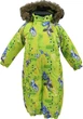 Зимовий комбінезон HUPPA KEIRA Lime салатовий 74см (31920030-72147) - изображение 4