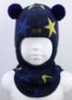 Зимняя шапка шлем Beezy для мальчика 1402-63-21 Мишка р. 0 (44-46 см) - изображение 1