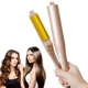 Плойка для волосся спіральна HAIR Curlinglron WA-1 45 Вт з керамічним покриттям та регулюванням температури 140-220 C для стайлінгу Золотиста - зображення 1