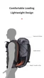 Туристичний рюкзак Naturehike Rock 40L+5L blue (6927595765418) - зображення 4