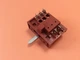 Переключатель мощности пятипозиционный для электроплит Tibon 430 16А 250V Т125 контакты снаружи 2+3 - изображение 2