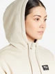 Толстовка на молнии с капюшоном женская Fila 110593-60 46-48 Кремовая (4670036920601) - изображение 4
