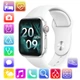 Смарт-часы Smart Watch HW22 c тонометром, пульсометром и измерением температуры white - изображение 4