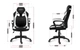 Кресло геймерское компьютерное Подростковое HUZARO FORCE 2.5 White\black Mesh Обивка ткань - изображение 2