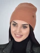 Шапка женская Malisa Итака ML3529 56-58 Кирпичная - изображение 1
