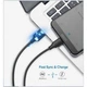 Дата кабель USB 2.0 AM to Type-C 1.0m US287 Black Ugreen (60116) - изображение 3