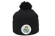 Шапка з помпоном Flexfit FC Real Madrid 53-57 см чёрная (F-0918-516) - изображение 1