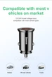 Автомобильное зарядное устройство Baseus Circular Plastic 30W Quick Charge 3.0 2USB (5A) Black - изображение 8