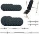 Скамья для жима с набором штанг + гантели металлические Newt Gym Set-SKHW Home 50 кг (NE-M-SKHW-SET-45) - изображение 1