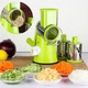 Овочерізка побутова Tabletop Drum Grater CY-806 м'ясорубка для овочів Мультислайсер Зелений (356774) - зображення 1