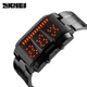 Мужские оригинальные часы SKMEI 1179 Черные - изображение 6
