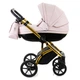 Універсальна коляска 2в1 mioobaby ZOOM Golden Line Рожева/золота - зображення 3