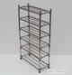 Полка для взуття Shoe Rack MP6 на 6 ярусів. металева хромована посилена - зображення 1