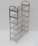 Полка для взуття Shoe Rack MPR6 на 6 ярусів металева хромована - зображення 3