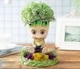 Цветочный горшок кашпо Primo Грут Groot для цветов и канцелярии (GR-06) Primo GR-06 серый - изображение 4