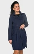 Плащ Exclusive moda М-166 48 Синий - изображение 1