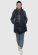 Куртка Exclusive moda М-239 50 Синий - изображение 3