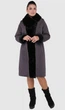Пальто Randfline М-004 50 Баклажанный - изображение 2