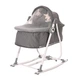 Гойдалка шезлонг колиска 3в1 Lorelli Alicante Grey - зображення 1