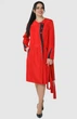 Плащ Exclusive moda М-127 54 Красный - изображение 3