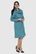 Плащ Exclusive moda М-260 54 Мята - изображение 5