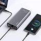 Повербанк Usams 65W Metal Quick Charge 30000mAh + кабель USB-C 100W для MacBook/iPad/iPhone/ Xiaomi/ Samsung/Huawei - зображення 6