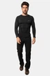Брюки спортивные черные Softshell Avecs AV-50210 3XL - изображение 3