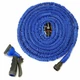 Усиленный поливочный шланг садовый 75 метров с водным распылителем Magic Hose на 7 режимов Синий - изображение 1