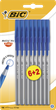 Ручка Bic Round Stic Exact синя 8шт (bc932862) - зображення 1