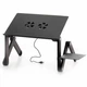 Столик для ноутбука трансформер Laptop Table T8 с USB-охлаждением и подставкой для мышки - изображение 2