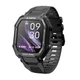 Смарт годинник Розумний браслет Smart Sports Can Pro Чоловічі 20 спорт режиму Пульсометр Тонометр Скидання дзвінка Black - зображення 2