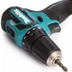 Аккумуляторная дрель-шуруповерт Makita DF332DZ CXT, 35/21Нм электрический ручной бесщеточный шуруповерт (4086) - изображение 6
