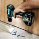 Аккумуляторная дрель-шуруповерт с ударом Makita DHP485RFJ LXT, 18В + 2 АКБ 3 Ah + З/У + кейс Makpac электрический ручной ударный бесщеточный шуруповерт (4120) - изображение 11