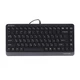 Клавіатура A4Tech FKS11 USB Grey - зображення 1