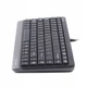 Клавіатура A4Tech FKS11 USB Grey - зображення 3