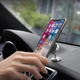 Автоутримувач для телефону магнітний HOCO CA36 Plus на торпеду (клейка основа) Сріблястий - изображение 2