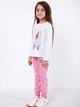 Спортивний костюм Frozen Disney 116 см (6 років) FZ18478 Біло-рожевий 8691109927552 - зображення 5