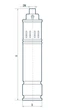 Скважинный насос Sprut 4SQGD 1,2-50-0.37 142187 - изображение 3