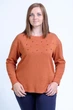 Джемпер Жемчуг 50 терракотовый - изображение 3