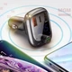 Автомобильный FM - трансмиттер Baseus T-typed – bluetooth соединение MP3 Быстрая зарядка Type-C S13 – ФМ в машину Чёрный - изображение 6