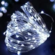 Гирлянда светодиодная LTL Капля Росы нить 50 LED 5м от батареек и USB новогодняя гирлянда на елку холодный белый - изображение 5