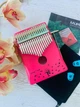 Музыкальный инструмент Калимба 17 key Kalimba Pink Stars - изображение 3